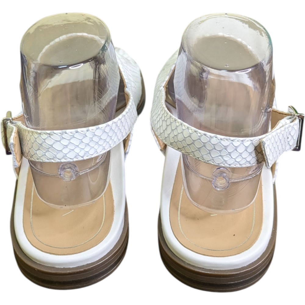 Vionic White Textured Women's Sandals - Picture 4 of 12